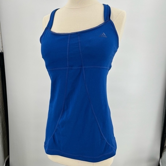 Adidas Blue Razorback Activewear Ladies Medium - Picture 1 of 5